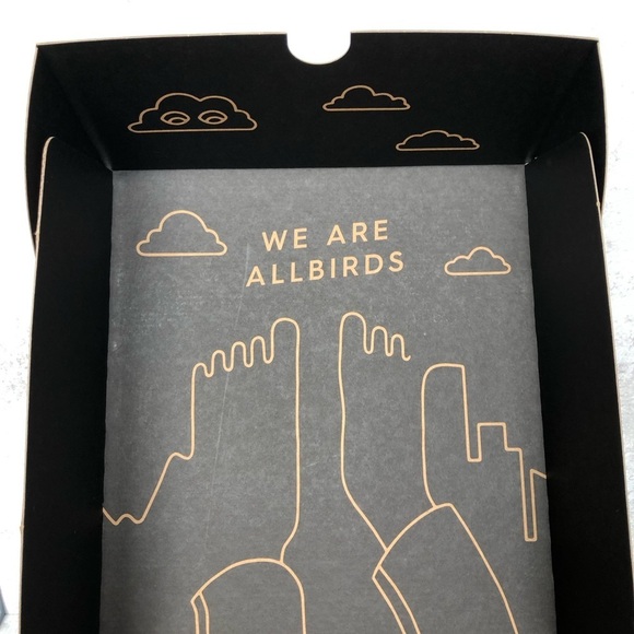 Allbirds Womans Wool Runner-Up Mizzle Grey Size 8 New - Picture 11 of 16